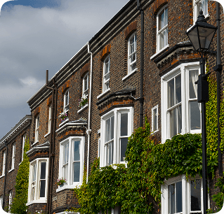 Detached brick home